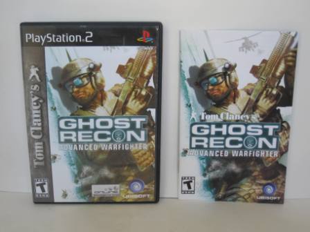Tom Clancys Ghost Recon: Warfighter (CASE & MANUAL ONLY) - PS2